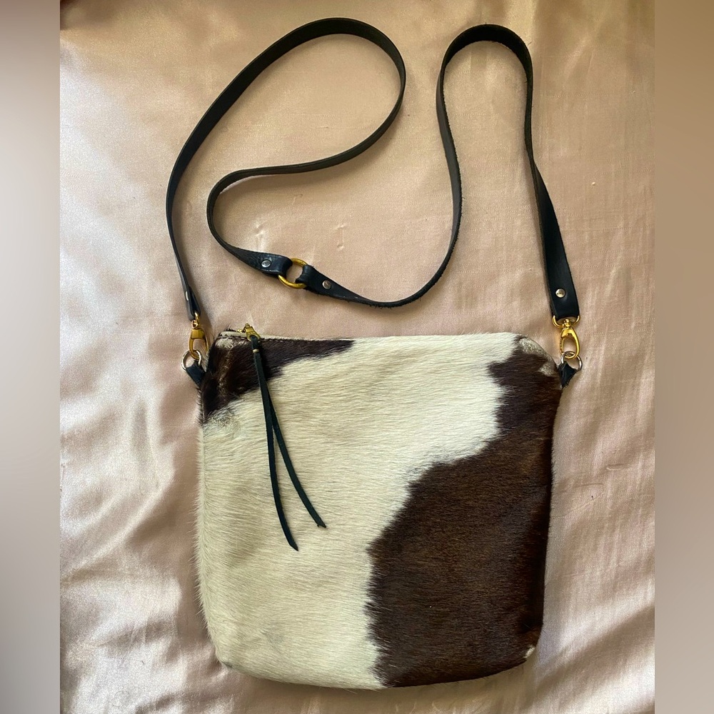 Cowhide Cross Body Purse